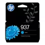 HP 937 tsüaan originaal tindikassett, standardtootlus, tsüaan, 1 tk, 800 lehekülge, üksikpakk