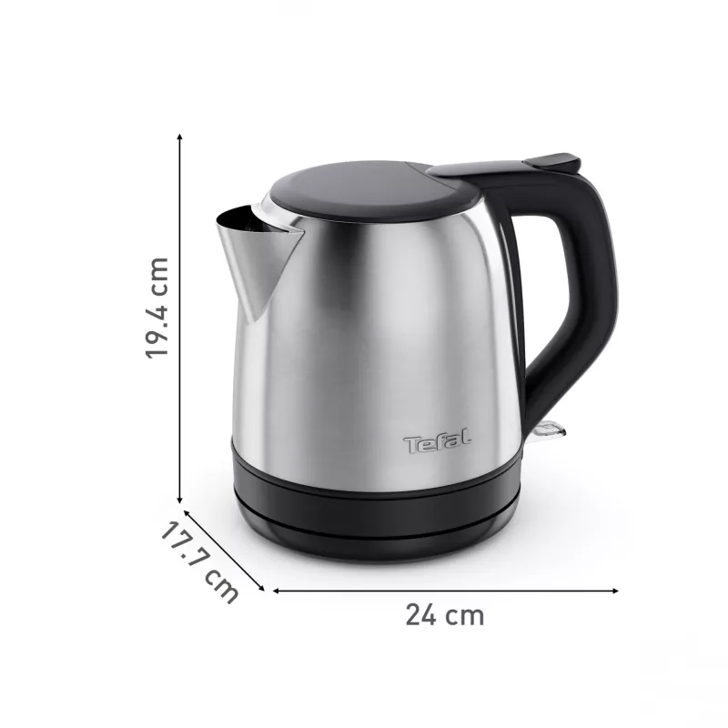Tefal Subito Mini KO5S2DE0 veekeetja 1 L 2400 W Must, roostevaba teras