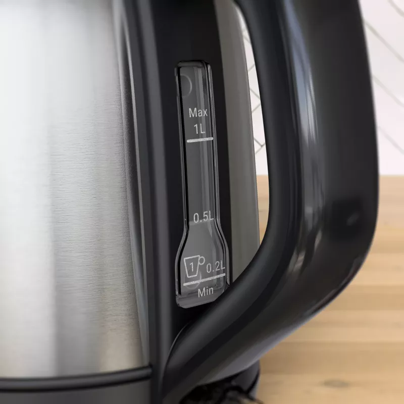 Tefal Subito Mini KO5S2DE0 veekeetja 1 L 2400 W Must, roostevaba teras