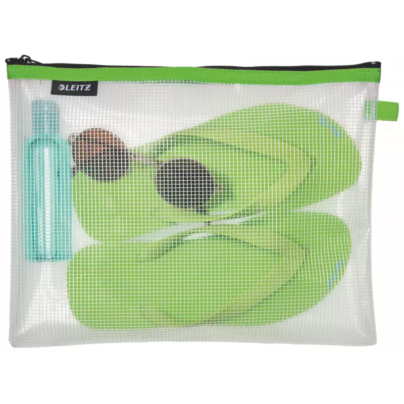 Leitz reisitasku veekindel WOW Large, Unisex, Aksessuaarikott, Large, Tõmblukk, Veekindel, Roheline