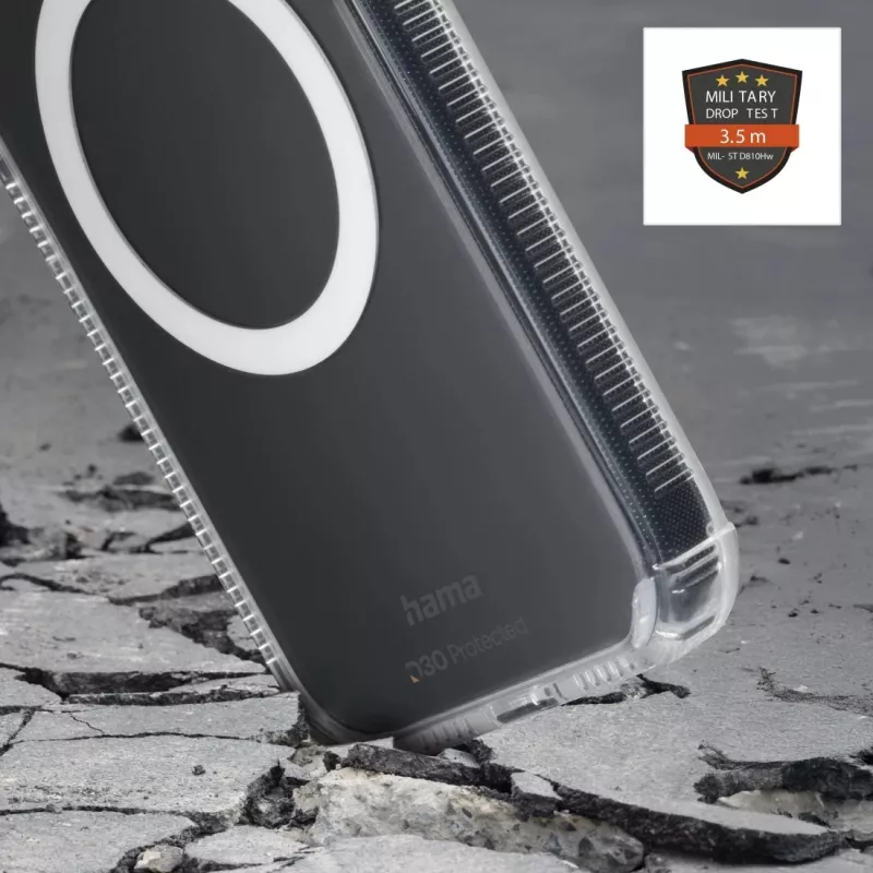 Hama Extreme Protect mobiiltelefoni ümbris 16 cm (6.3 tolli) kate Läbipaistev