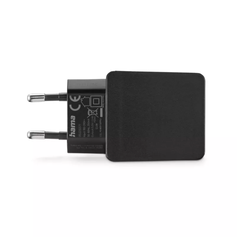 Hama 00086401 mobiilseadme laadija MP3, Navigator, Kaasaskantav mängukonsool, Akupank, Nutitelefon, Tahvelarvuti Must Vahelduvvool Siseruumides