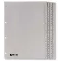 Rexel PP vahelehed, hall, numbriline, Numbriline vahelehtede register, Polüpropüleen (PP), Hall, A4, 226 mm, 297 mm