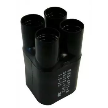 3M SKE 4F/1+2, termokahanev toru, must, 10 cm, 3.5 cm, 1 tk, 120 °C