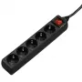 Hama 00137267 toitepikendus 1,4 m 5 vahelduvvoolupesa siseruumides must