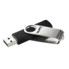 Hama 00181059 USB-mälupulk 8 GB USB Type-A 2.0 Must, Hõbedane