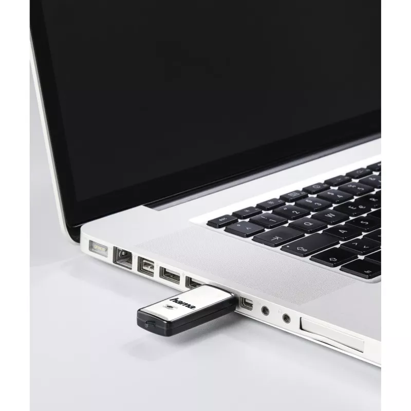 Hama Fancy USB-mälupulk 64 GB 2.0 Must, Hõbedane