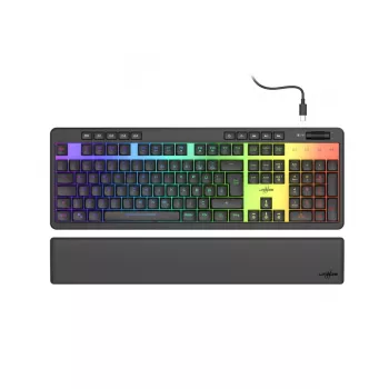 Hama 00217830 klaviatuur mänguri USB QWERTZ saksa must
