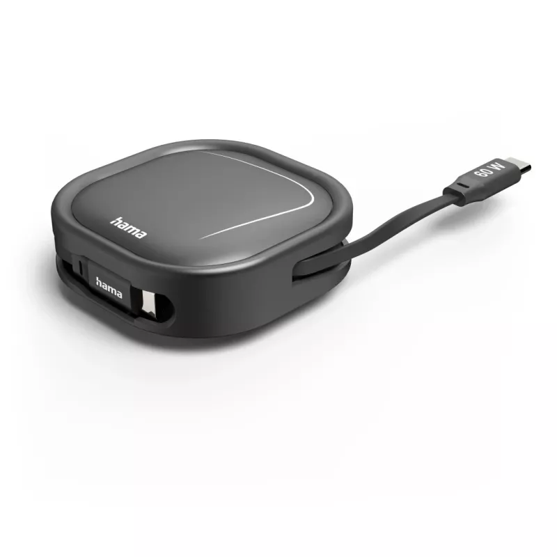 Hama 00201830 USB-kaabel USB 2.0 1 m USB C 0,48 Gbit/s Must