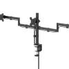 Hama 00220899 monitor mount / stand 68.6 cm (27 inch) Desk Must