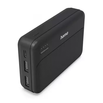 Hama Pocket 10 liitiumpolümeer (LiPo) 10000 mAh must