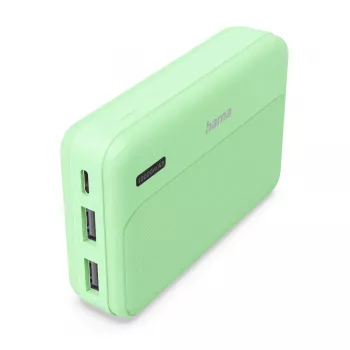 Hama Pocket 10 Liitiumpolümeer (LiPo) 10000 mAh Roheline