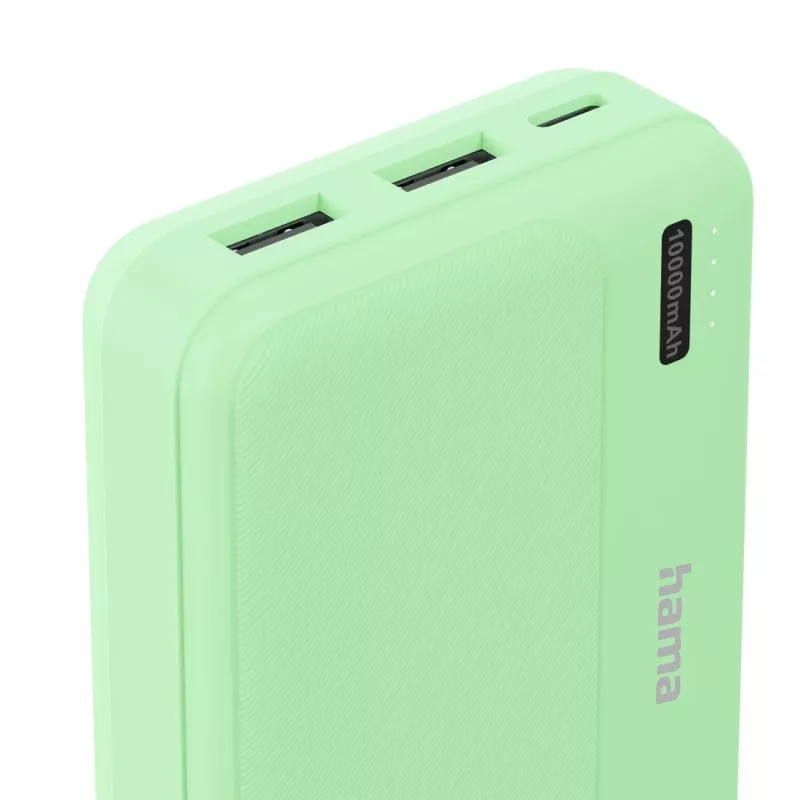 Hama Pocket 10 Liitiumpolümeer (LiPo) 10000 mAh Roheline