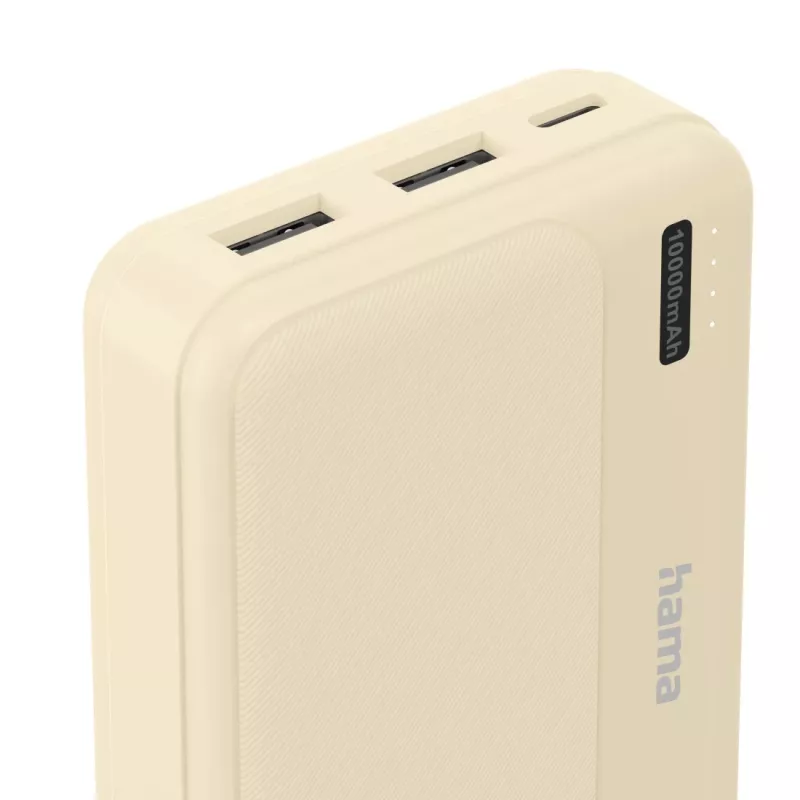 Hama Pocket 10 liitiumpolümeer (LiPo) 10000 mAh liivakarva