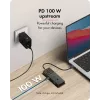 ICY BOX Spade Dock 4038, 7-ühes dokkimisjaam LCD-ekraani ja PD 100 W-ga