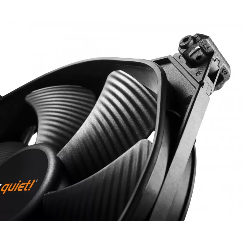 be quiet! SilentWings 3 Arvutikorpuse ventilaator 14 cm Must