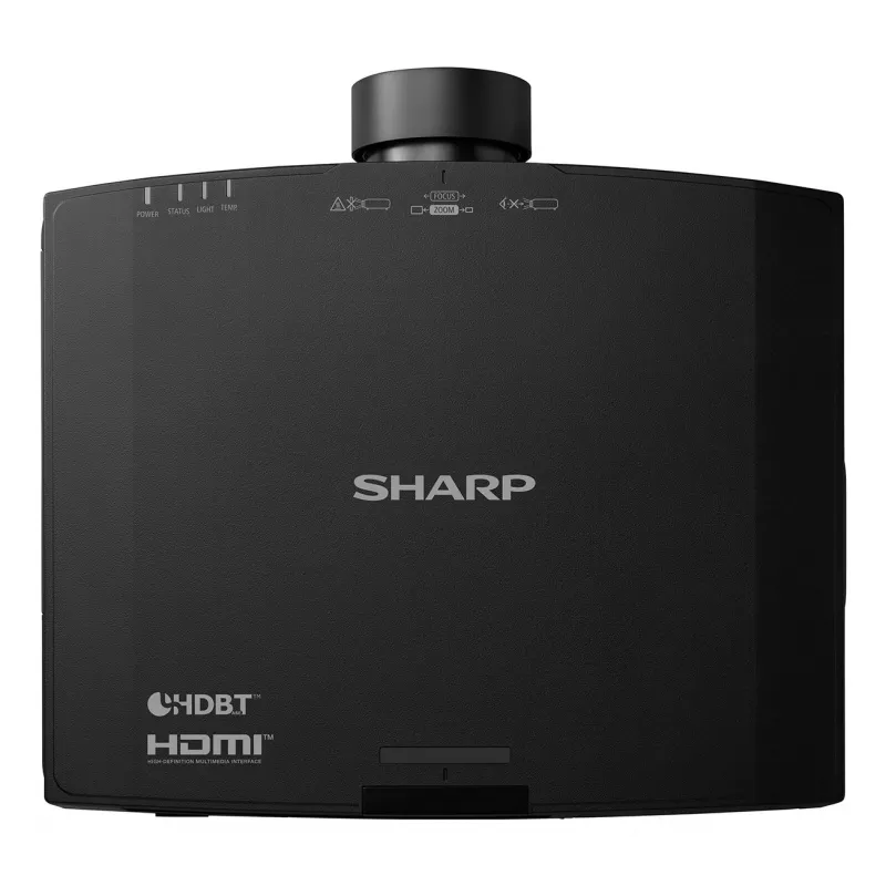 Sharp V731U standardprojektsiooniga projektor 7300 ANSI luumenit 3LCD WUXGA (1920x1200) 3D Must