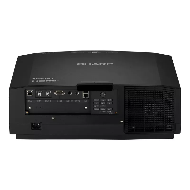 Sharp V731U standardprojektsiooniga projektor 7300 ANSI luumenit 3LCD WUXGA (1920x1200) 3D Must