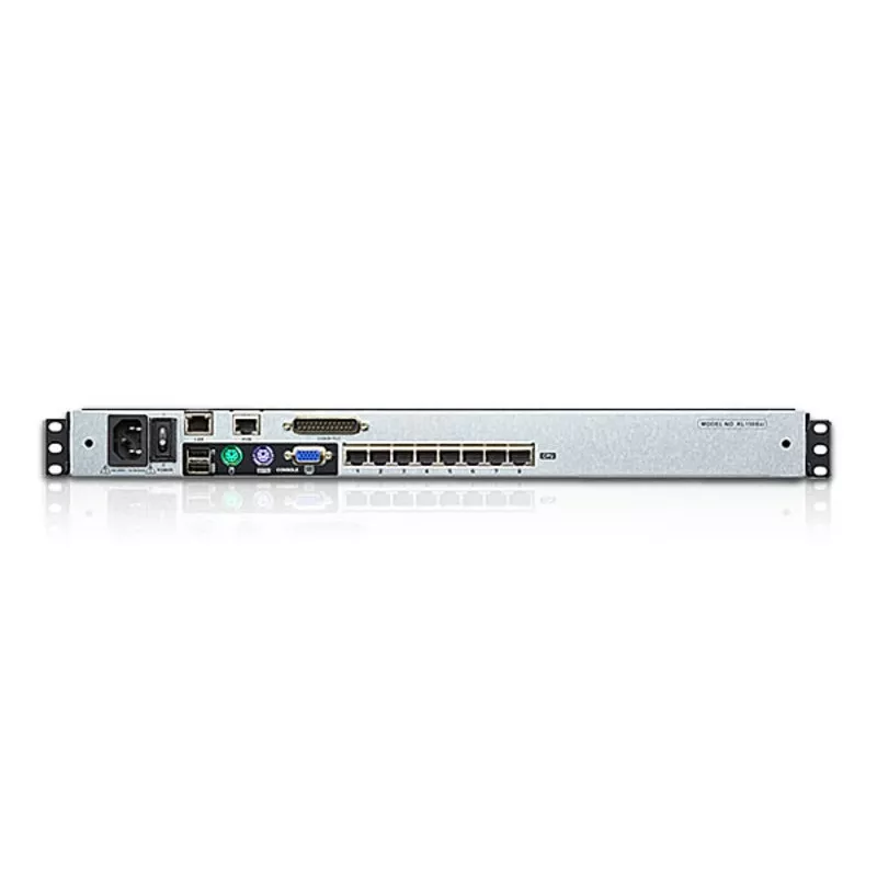 ATEN KL1508AiN 8-pordiline kahe siiniga LCD KVM üle IP riiulikonsool