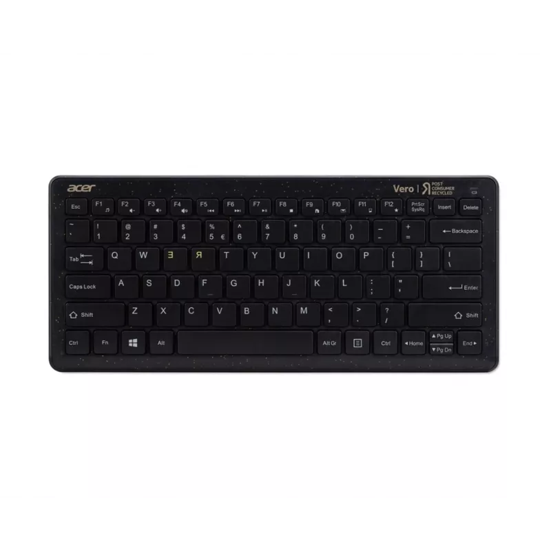 Acer Chrome komplekt klaviatuur Hiir kaasas Universaalne RF Juhtmevaba QWERTY Must