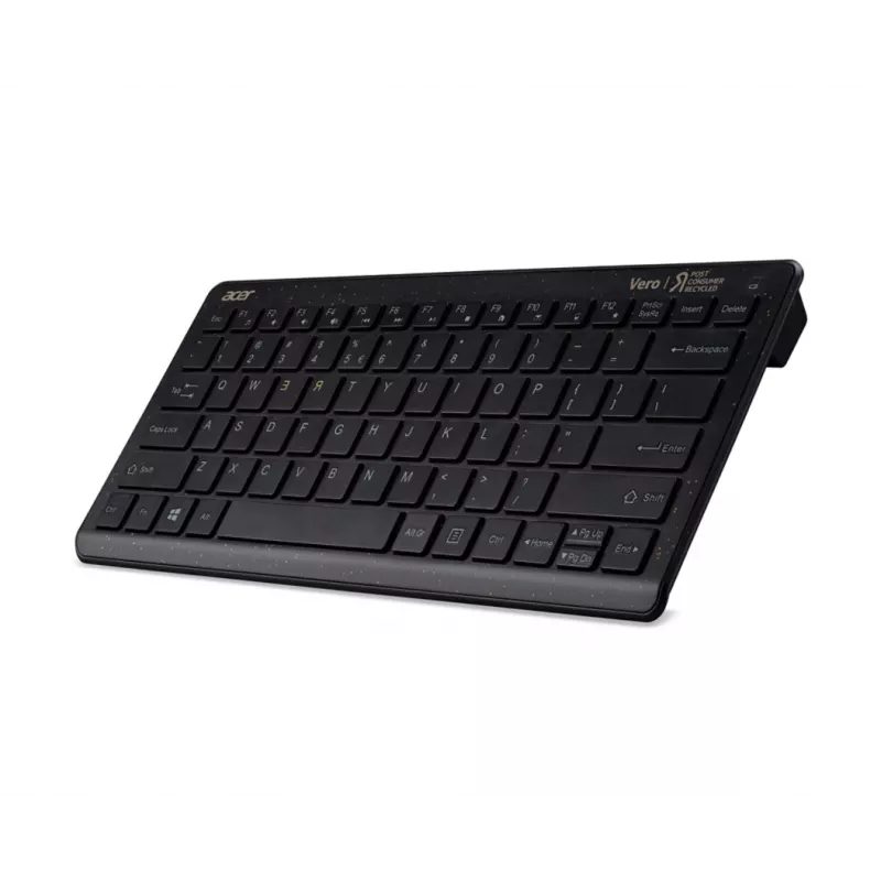 Acer Chrome komplekt klaviatuur Hiir kaasas Universaalne RF Juhtmevaba QWERTY Must