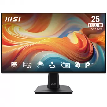 MSI Pro MP251 E14L arvutimonitor 62,2 cm (24,5 tolli) 1920 x 1080 pikslit Full HD Must