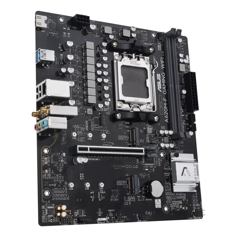 ASUS A620M-F GAMING WIFI AMD A620 pesa AM5 micro ATX