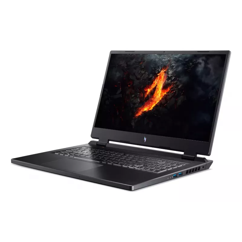 Acer Nitro 17 AN17-42-R75W AMD Ryzen™ 7 8845HS sülearvuti 43.9 cm (17.3 tolli) Quad HD 16 GB DDR5-SDRAM 1 TB SSD NVIDIA GeForce RTX 4070 Wi-Fi 6 (802.11ax) Windows 11 Home must