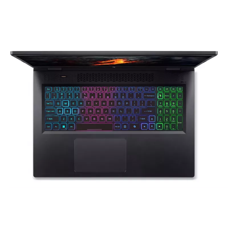Acer Nitro 17 AN17-42-R75W AMD Ryzen™ 7 8845HS sülearvuti 43.9 cm (17.3 tolli) Quad HD 16 GB DDR5-SDRAM 1 TB SSD NVIDIA GeForce RTX 4070 Wi-Fi 6 (802.11ax) Windows 11 Home must