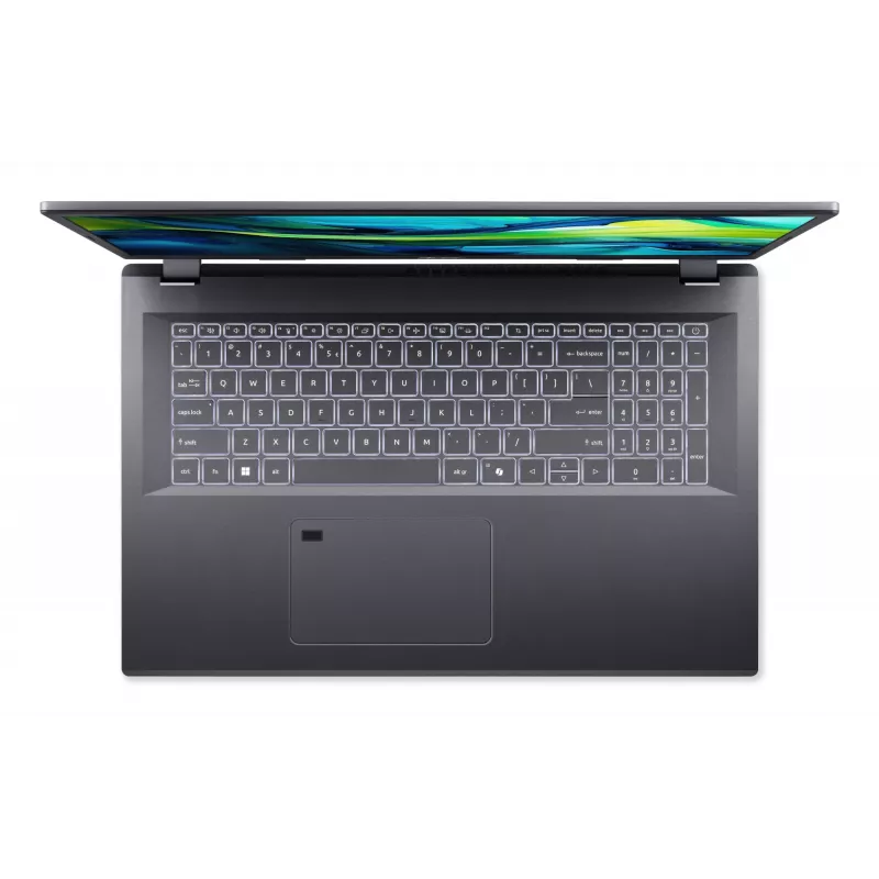 Acer Aspire 17 A17-51M-740G Intel Core 7 150U sülearvuti 43,9 cm (17,3 inch) Full HD 16 GB DDR4-SDRAM 1 TB SSD Wi-Fi 6E (802.11ax) Windows 11 Home Saksa Hall
