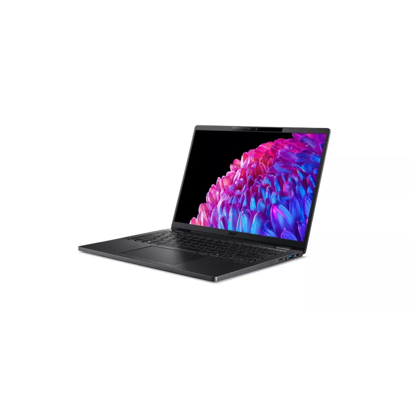 Acer TravelMate P6 14 TMP614-73-TCO-72YL Intel Core Ultra 7 155H sülearvuti 35,6 cm (14 tolli) WQXGA 32 GB LPDDR5x-SDRAM 1 TB SSD Wi-Fi 7 (802.11be) Windows 11 Pro Hollandi Must