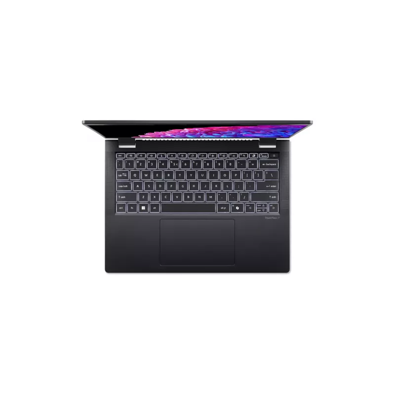 Acer TravelMate P6 14 TMP614-73-TCO-72YL Intel Core Ultra 7 155H sülearvuti 35,6 cm (14 tolli) WQXGA 32 GB LPDDR5x-SDRAM 1 TB SSD Wi-Fi 7 (802.11be) Windows 11 Pro Hollandi Must