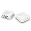 Acer Revo Box RB102-20CPW Mini Copilot+ PC Intel Core Ultra 5 226V 16 GB LPDDR5x-SDRAM 1 TB SSD Windows 11 Home Mini PC Valge