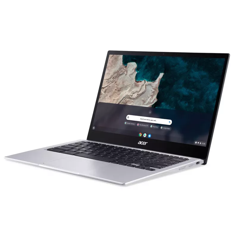 Acer Chromebook CP513-1HL-S1YN Snapdragon 7c 33.8 cm (13,3-tolline) puutetundlik Full HD 8 GB LPDDR4x-SDRAM 128 GB eMMC Wi-Fi 5 (802.11ac) ChromeOS for Enterprise Hõbedane