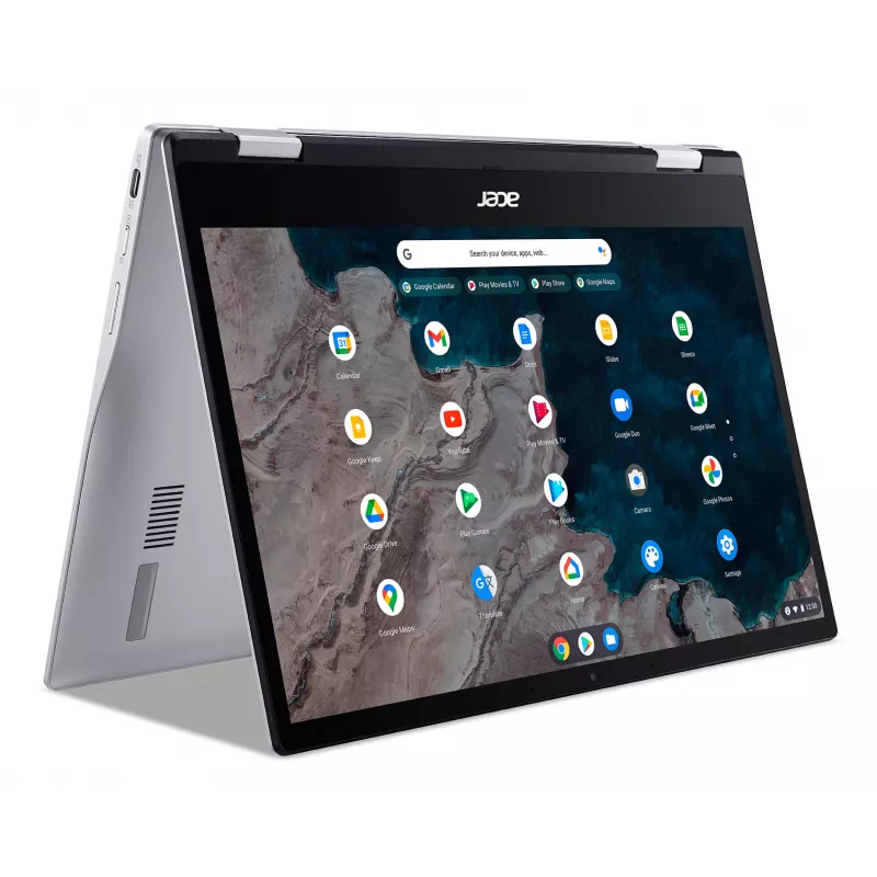 Acer Chromebook CP513-1HL-S1YN Snapdragon 7c 33.8 cm (13,3-tolline) puutetundlik Full HD 8 GB LPDDR4x-SDRAM 128 GB eMMC Wi-Fi 5 (802.11ac) ChromeOS for Enterprise Hõbedane