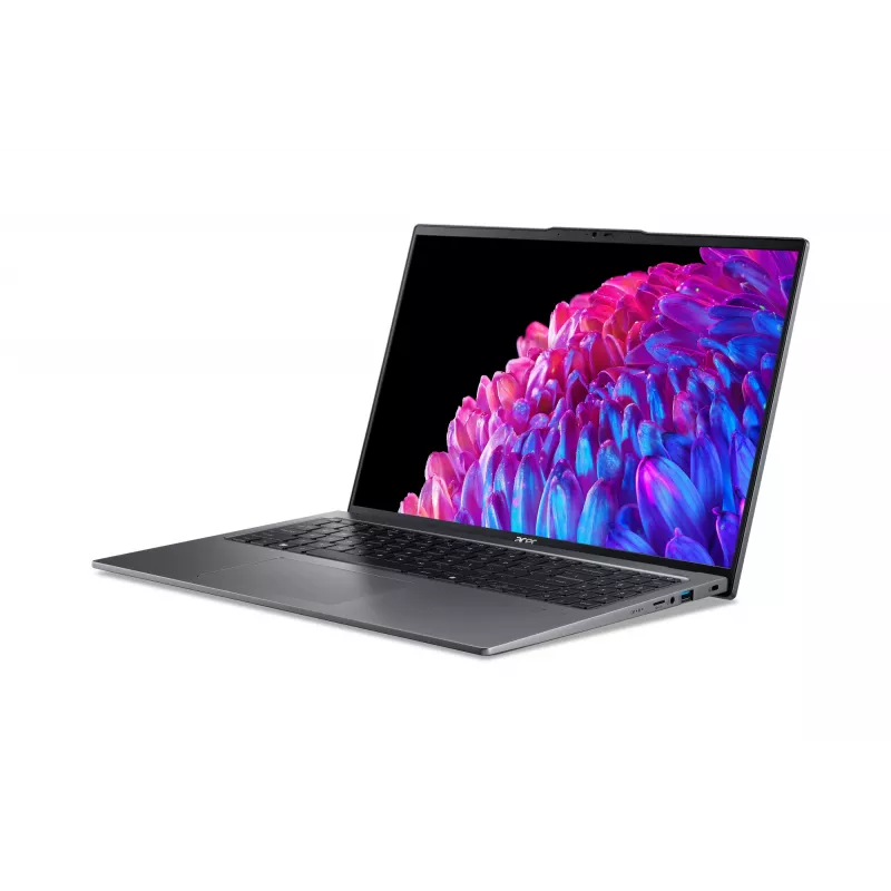 Acer Swift Go 16 SFG16-72-782U Intel Core Ultra 7 155U sülearvuti 40,6 cm (16 inch) 3.2K 16 GB LPDDR5-SDRAM 1 TB SSD Wi-Fi 6E (802.11ax) Windows 11 Home Hall