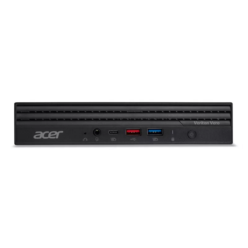 Acer Veriton Vero N4720GT I54516 Pro Intel® Core™ i5 i5-14400 16 GB DDR5-SDRAM 512 GB SSD Windows 11 Pro Mikroarvuti Mini-arvuti Must