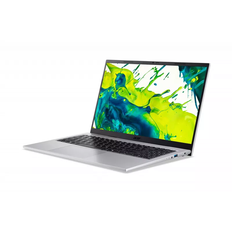 Acer Aspire Go 15 AG15-72P-51YA Intel Core 5 120U sülearvuti 39,6 cm (15,6 tolli) Full HD 16 GB DDR4-SDRAM 512 GB SSD Wi-Fi 6 (802.11ax) Windows 11 Home hõbedane