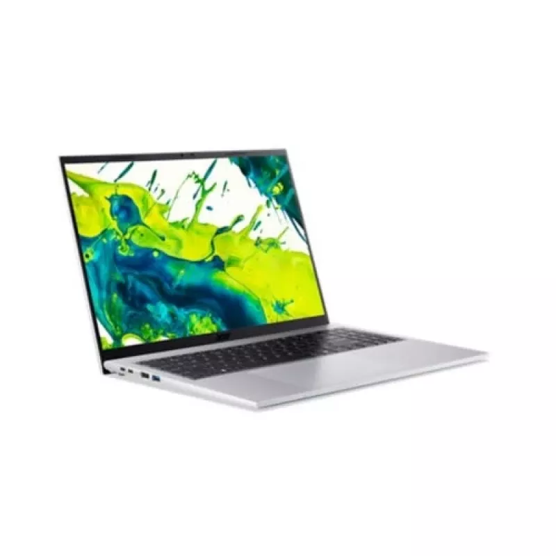 Acer Aspire AG16-71P-582P Intel Core 5 120U sülearvuti 40,6 cm (16-tolline) WUXGA 16 GB DDR5-SDRAM 512 GB SSD Wi-Fi 6 (802.11ax) Windows 11 Home hõbedane