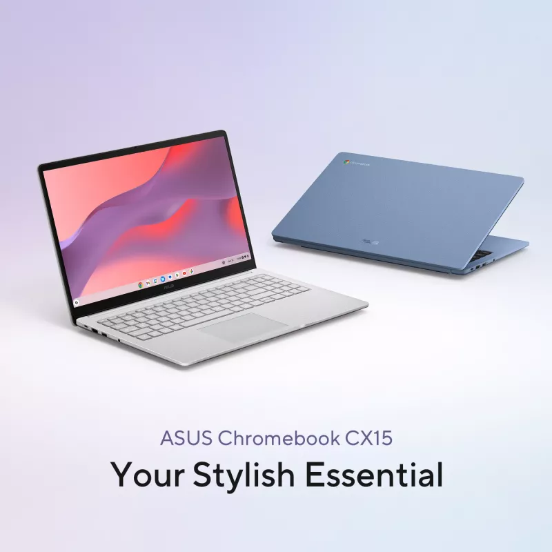 ASUS Chromebook CB1505CTA-S70197-CBE Intel® N N150 39.6 cm (15.6-tolline) Full HD 8 GB LPDDR5-SDRAM 64 GB eMMC Wi-Fi 6 (802.11ax) ChromeOS US International Hall