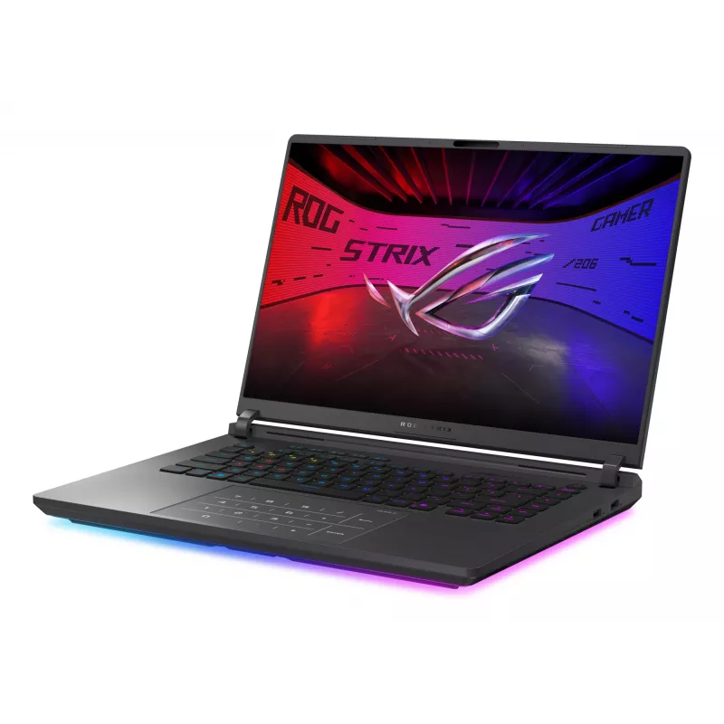 ASUS ROG Strix G16 G615JMR-DICRV235W Intel® Core™ i7 i7-14650HX sülearvuti 40,6 cm (16 tolli) WUXGA 16 GB DDR5-SDRAM 1 TB SSD NVIDIA GeForce RTX 5060 Wi-Fi 7 (802.11be) Windows 11 Home must, hall