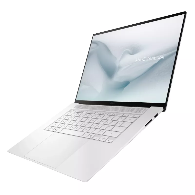 ASUS Zenbook S16 UM5606GA-SR334W Copilot+ PC AMD Ryzen AI 9 465 sülearvuti 40,6 cm (16 tolli) puutetundlik 3K 32 GB LPDDR5x-SDRAM 1 TB SSD Wi-Fi 7 (802.11be) Windows 11 Home valge