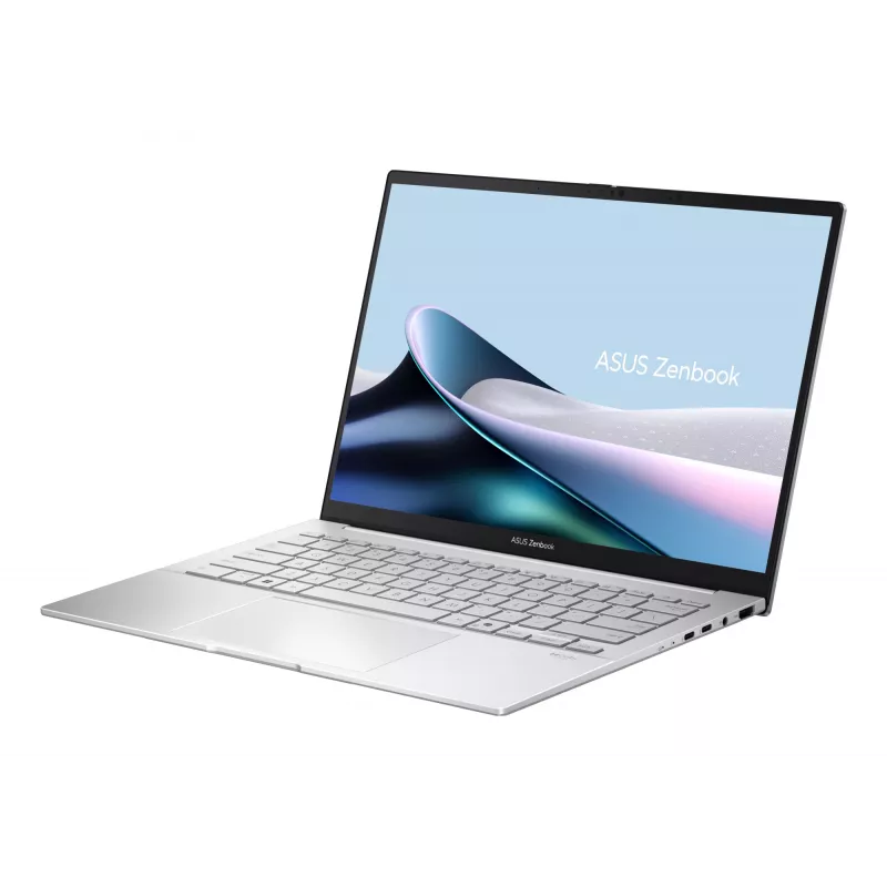 ASUS Zenbook 14 OLED UX3405CA-QD1302W Intel Core Ultra 7 255H sülearvuti 35,6 cm (14 tolli) WUXGA 16 GB LPDDR5x-SDRAM 1 TB SSD Wi-Fi 7 (802.11be) Windows 11 Home German Silver