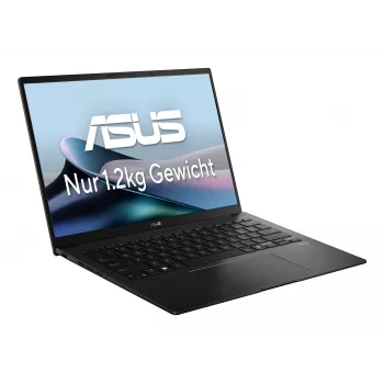 ASUS Zenbook 14 OLED UM3406GA-QD030W Copilot+ PC AMD Ryzen™ AI 7 445 sülearvuti 35.6 cm (14 tolli) WUXGA 32 GB LPDDR5x-SDRAM 1 TB SSD Wi-Fi 6E (802.11ax) Windows 11 Home saksa must