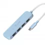 j5create keskkonnasõbralik USB-C kuni 4-pordiline Type-A Gen 2 jaotur