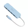 j5create keskkonnasõbralik USB-C kuni 4-pordiline Type-A Gen 2 jaotur