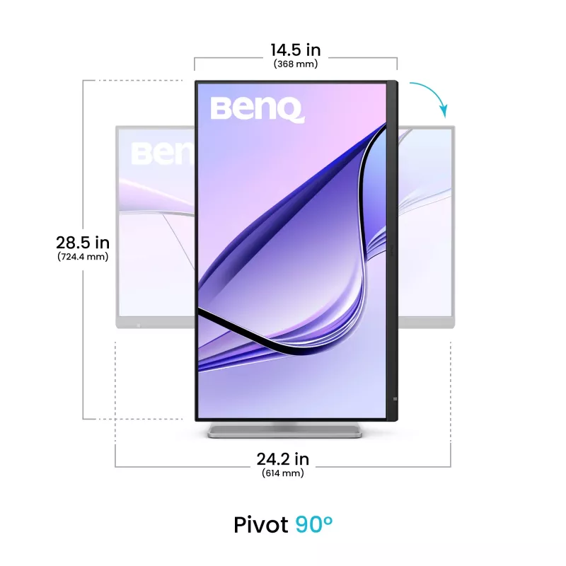 BenQ MA270S arvutimonitor 68,6 cm (27-tolline) 5120 x 2880 pikslit 5K Ultra HD LED valge