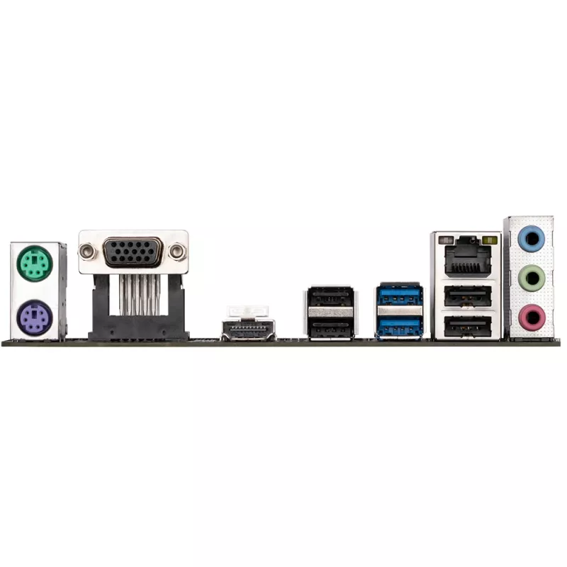 GIGABYTE H610M H emaplaat – toetab Inteli Core 14. põlvkonna protsessoreid, 6+1+1 hübriidne digitaalne VRM, kuni 5600 MHz DDR4 (OC), 1x PCIe 3.0 M.2, GbE LAN, USB 3.2 Gen 1