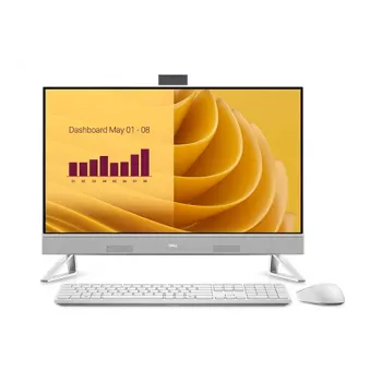 DELL EC27250 Intel Core 7 150U 68.6 cm (27 inch) 1920 x 1080 pikslit kõik-ühes arvuti 32 GB DDR5-SDRAM 2 TB SSD Windows 11 Pro Wi-Fi 6E (802.11ax) pärlvalge, valge