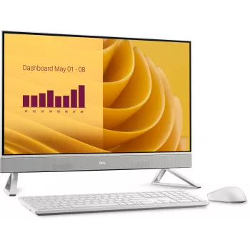 DELL EC27250 Intel Core 7 150U 68.6 cm (27 inch) 1920 x 1080 pikslit kõik-ühes arvuti 32 GB DDR5-SDRAM 2 TB SSD Windows 11 Pro Wi-Fi 6E (802.11ax) pärlvalge, valge